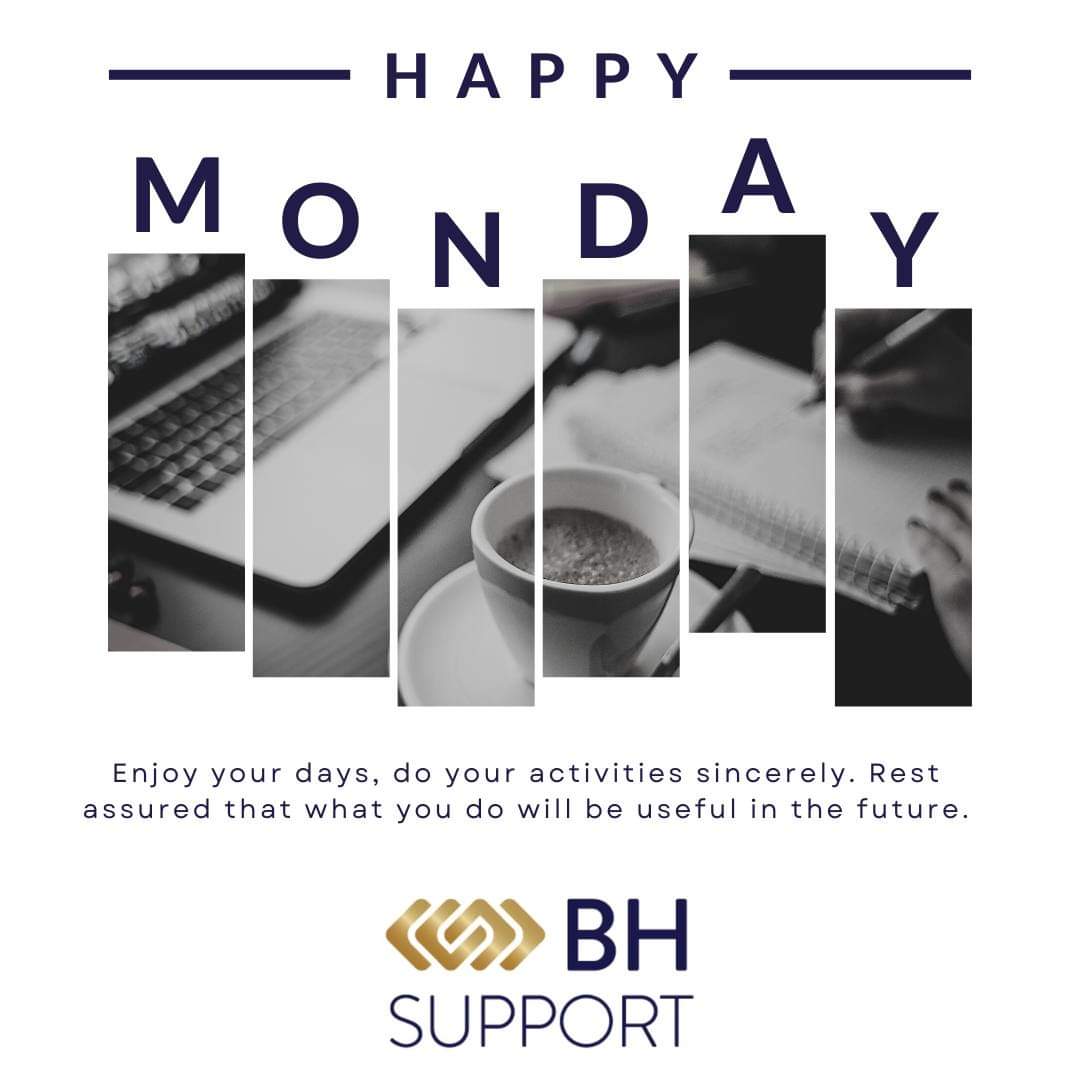 BHSupportCIC's tweet photo. HAPPY MONDAY
Take care of yourself this week. We'll be here if you require any additional support with family matters or would just like to make a no-obligation enquiry.
#bhsupport #sosupport #southbournebusiness #lovesouthbourne #bournemouthbusiness https://t.co/Ukrti6ZXE0