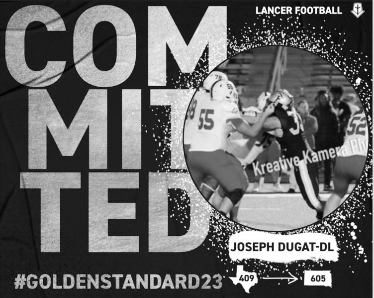 Officially committed! thankful for this opportunity.🤞🏽
<a href="/CoachWiebelhaus/">Jacob Wiebelhaus</a> <a href="/MMULancersFB/">Mount Marty Football</a> <a href="/TravisR409/">Travis Roman</a>