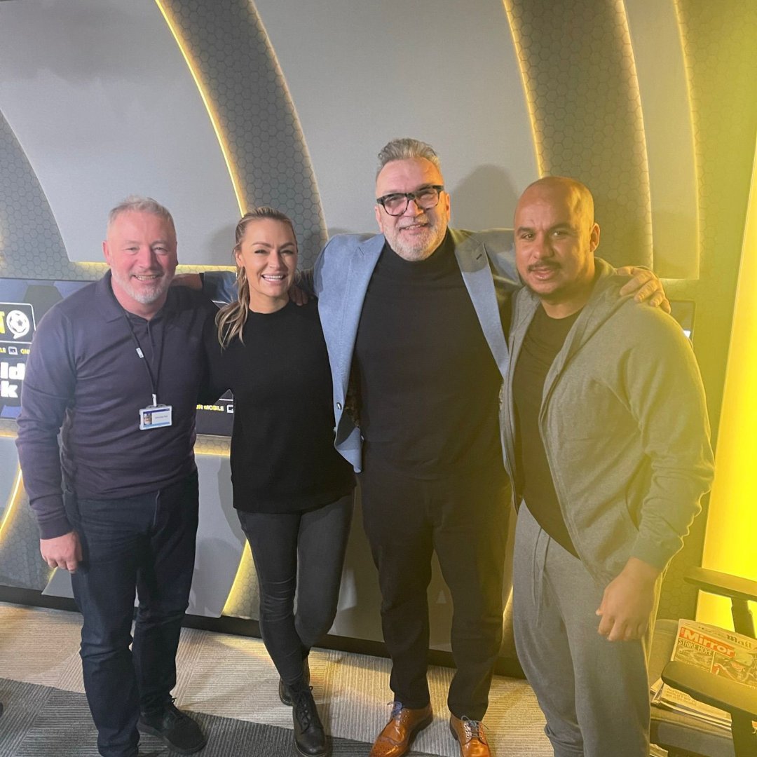 soccerspeaker's tweet photo. Last week, @RealRazor joined Ally McCoist, @laura_woodsy and Gabriel Agbonlahor on @talkSPORT to talk about his epic weight loss transformation and of course, all things football ⚽️

#TalkSport #NewRazor https://t.co/wxn3LUVg5P