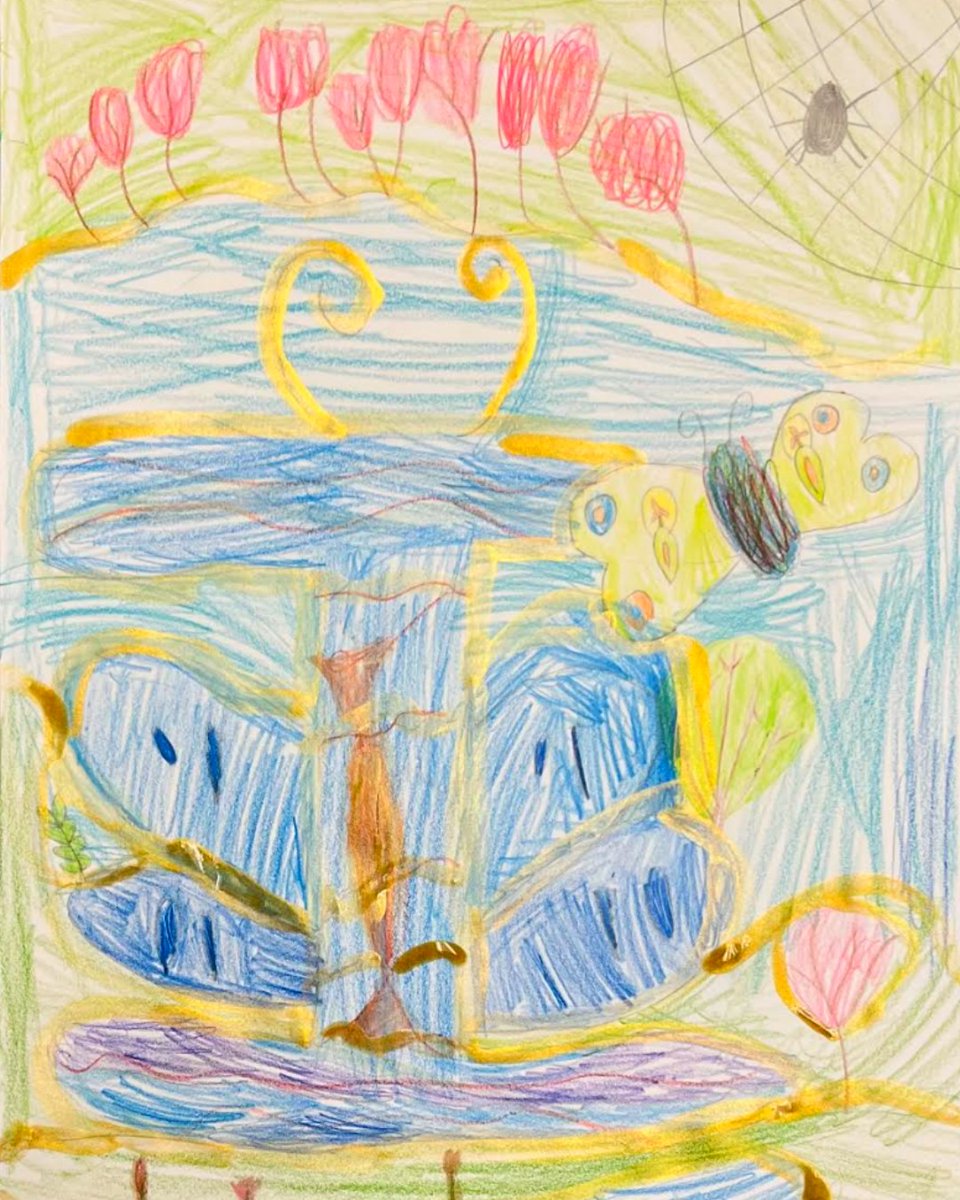 CreativeAdvent3's tweet image. Happy Monday, artists! Are you enjoying the late winter flowers blooming all around town? We are!
This #coloredpencil artwork features an #illuminatedletter 'i' embellished with springtime flowers🌸 and creatures🦋 Spring is just around the corner, everyone! #afterschoolart