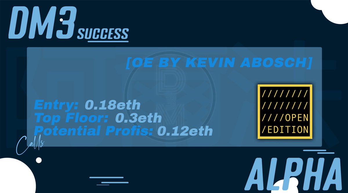 DM³ — Alpha & + tweet media