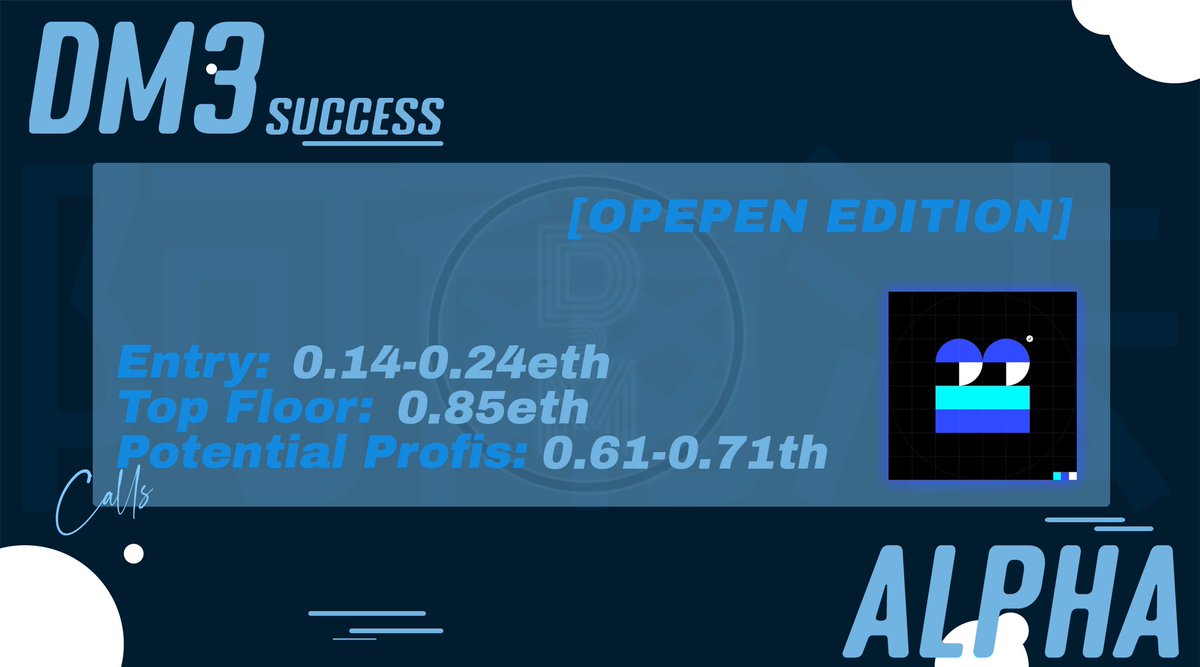 DM³ — Alpha & + tweet media