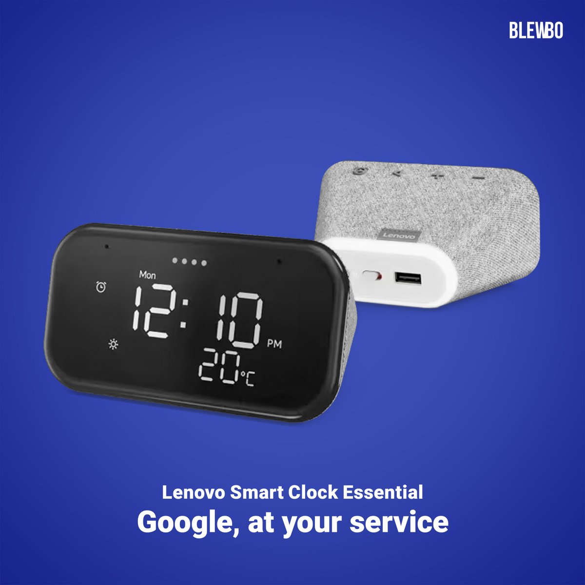BlewboITM's tweet photo. Start your day off on the right foot with personalized alarms and helpful Google Assistant reminders. The Lenovo Smart Clock Essential is your ultimate bedside companion.⏰ #morningroutine #productivity #productivityhacks #smartclock #morningroutine #googleassistant #Lenovo #ai https://t.co/1mPco8omJW