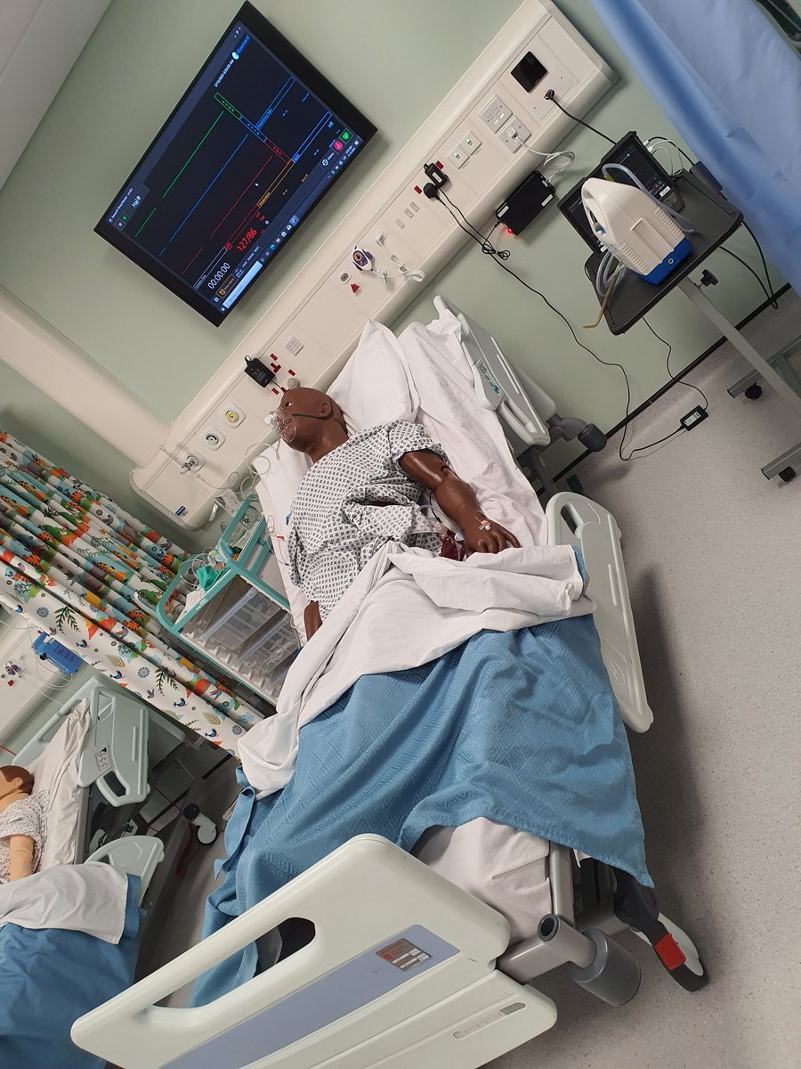 Fantastic day today with <a href="/BCU_ODP/">BCU Operating Department Practice</a> students learning through the use of hi fidelity simulation #humanfactors #patientsafety #simlife