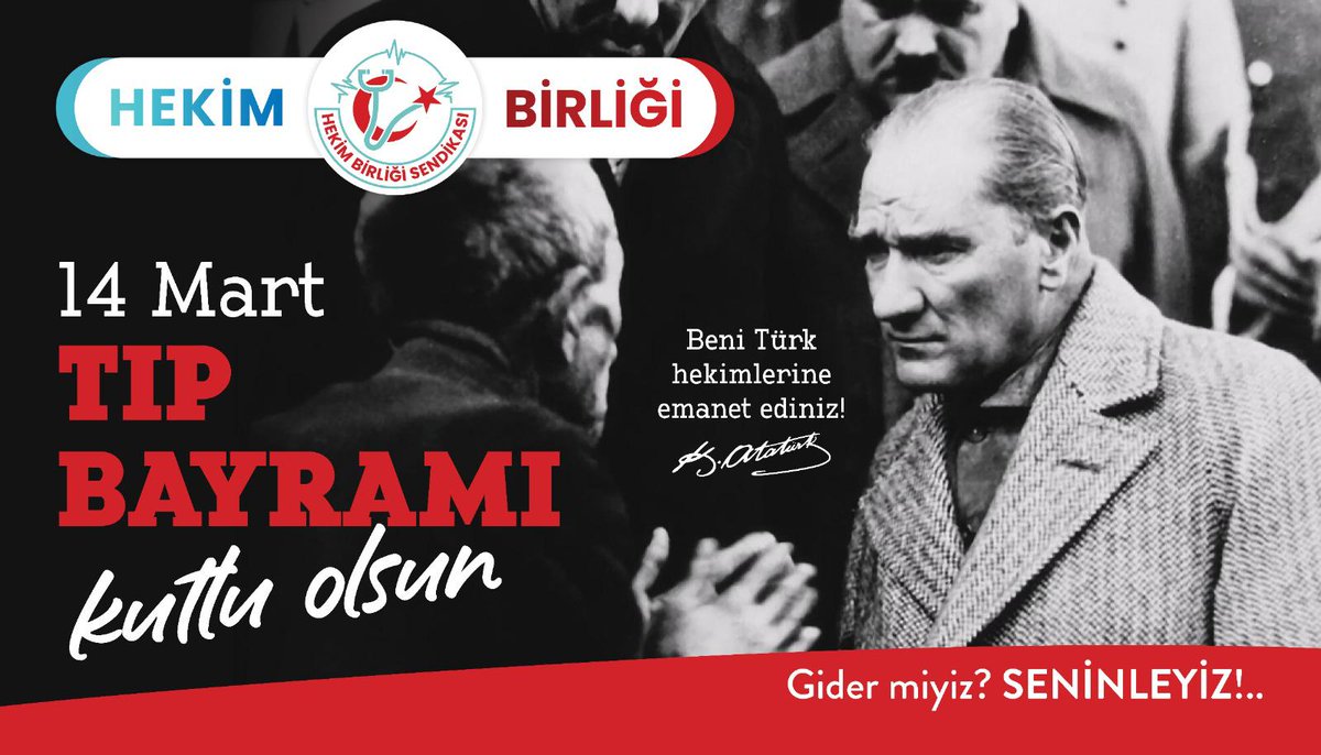 hekim_birligi's tweet photo. Beni Türk hekimlerine emanet ediniz! Gider miyiz?SENİNLEYİZ.. #14MartTıpBayramı #GelinBirlikOlalım https://t.co/n8o4L5hZVD