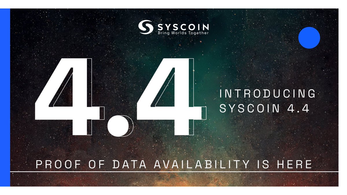 Syscoin tweet media