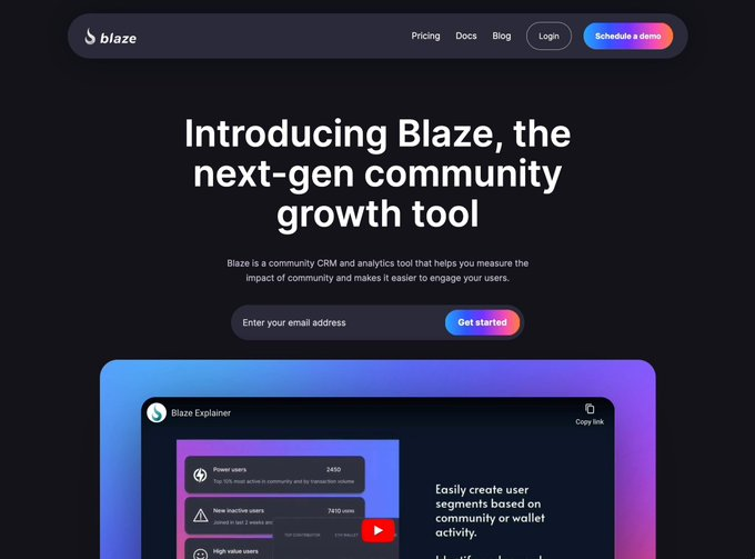cryptouseu's tweet image. Grow your Twitter following with @Blaze_ai . We provide powerful insights into your followers, including demographics, behavior and influence. Use this data to target your content and strategies. Try Blaze for free now and see the difference it can make.