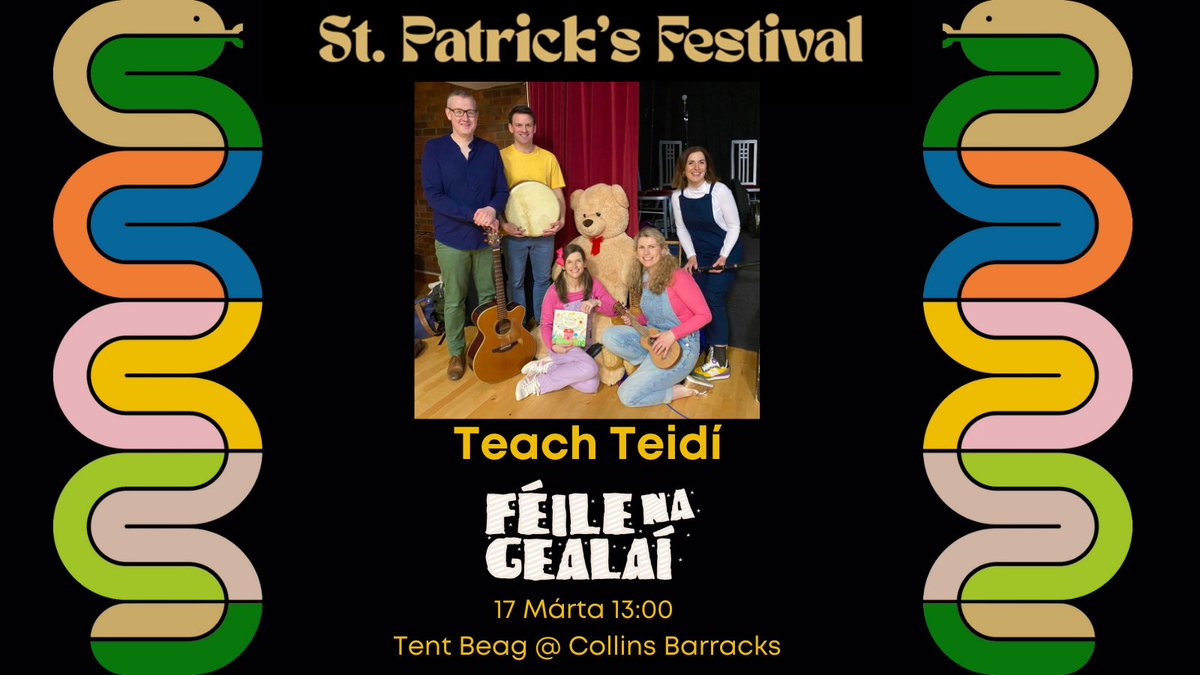 Féile na Gealaí @ Lá le Pádraig i mBaile Átha Cliath ☘️
Seo chugaibh clár iomlán s’againn agus muid ag glacadh seilbhe ar An Tent Beag agus an Bandstand ar feadh roinnt uaireanta an chloig Dé hAoine. Bí linn! 🌙