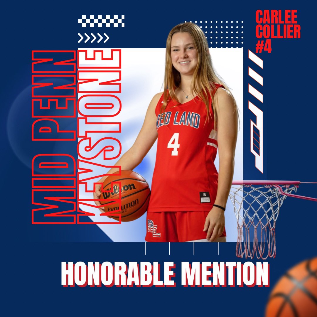 Congratulations to Carlee Collier on being voted to the Mid Penn Keystone Honorable Mention team!
