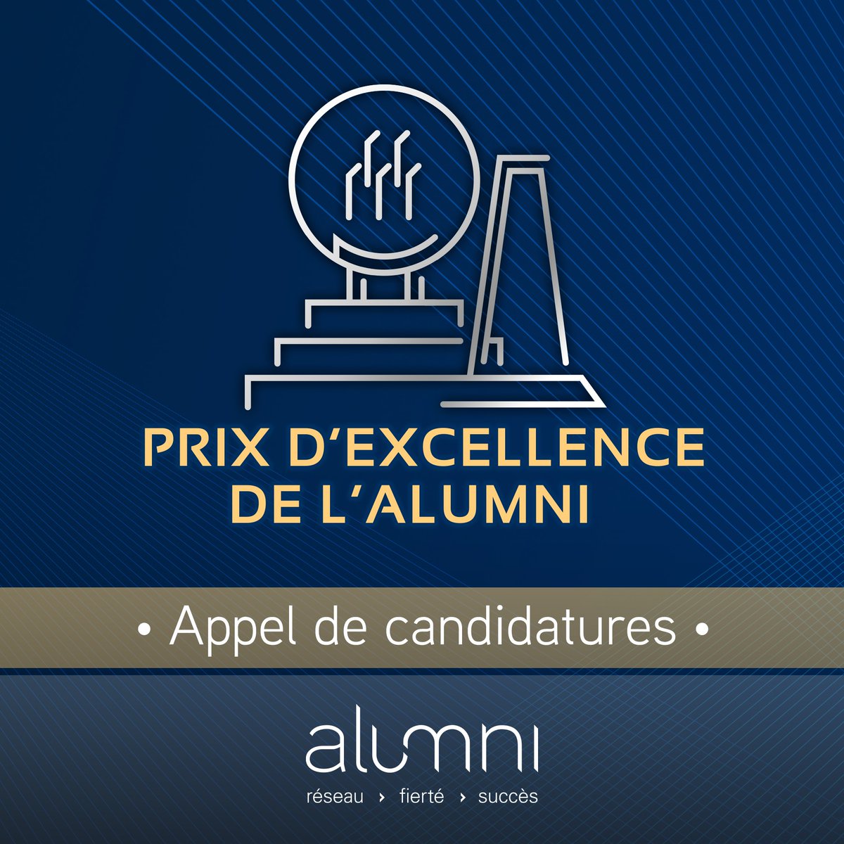 lalUMniumoncton's tweet photo. PRIX D'EXCELLENCE | Vous connaissez des personnes diplômées au parcours exceptionnel? 🤔 L’alUMni vous invite à soumettre leur candidature à l’un de ses prix d’excellence 🌟 
 
Date limite : 21 avril 2023 à 16 h (HAA)

Pour plus d'information : https://t.co/cPoagLBGdv https://t.co/HN0U1CN5nS