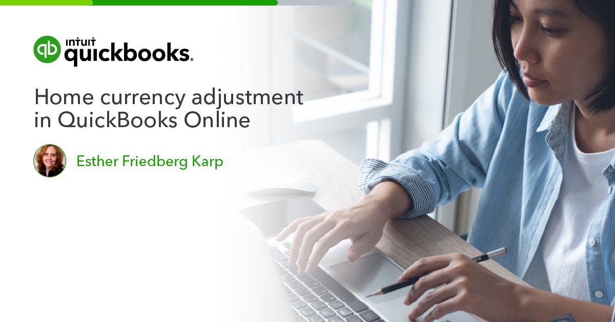 Do you have clients that deal with multiple currencies? Esther Friedberg Karp takes an in-depth look at using the Multicurrency feature in #QuickBooksOnline. Check it out here: intuit.me/2HNsLvd 💰 <a href="/estherfriedberg/">EstherFriedbergKarp</a>
