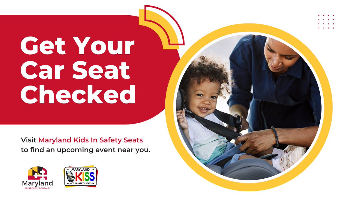 Maryland Department of Health on Twitter "Ensure your little one rides