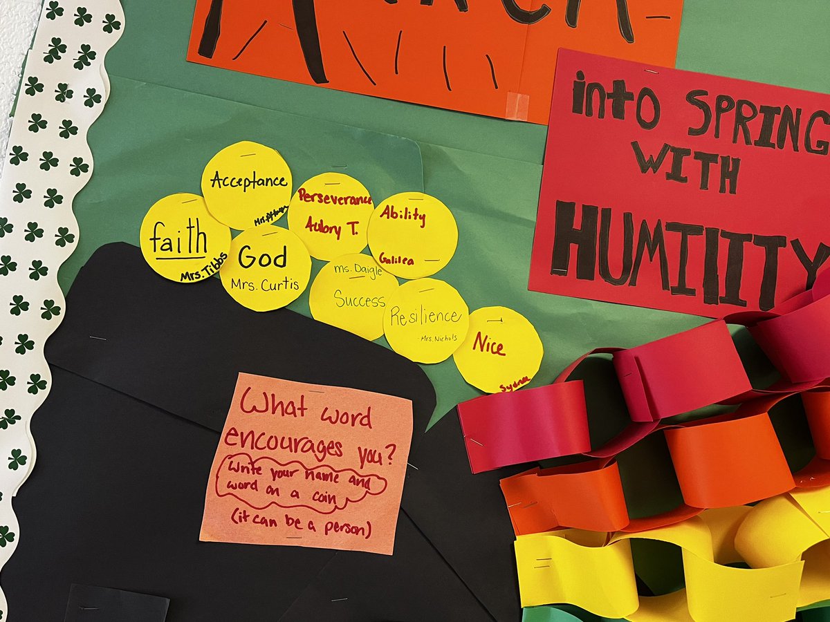 Betas, what encourages you?  Bulletin Board on Humility, our character trait for this 9 weeks. Thanks Sydnee, Galilea, and Aubry. Stop by and add your word!