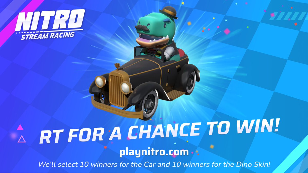 qtcinderella's tweet image. If you missed it we launched a game @NitroRacingGG at the Streamer Awards!

It’s a super fun racing game to play with your community on stream.

🚨 Live now for streamers at load.gg/SANitro_TWR

RT for a chance to win the Streamer Awards Dino Skin! (20 Winners) #NitroPartner