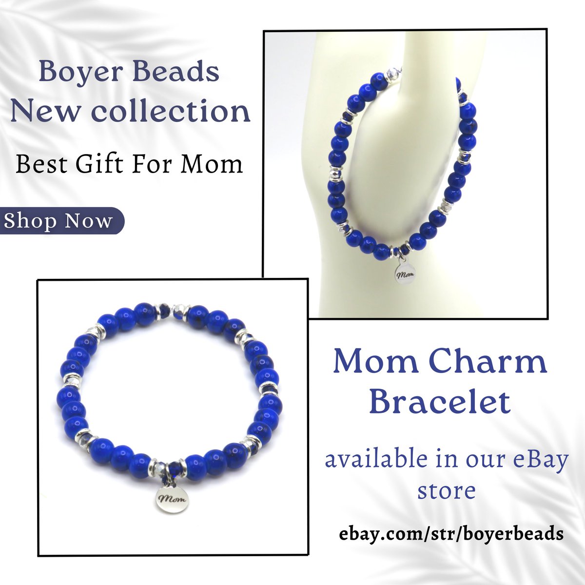 🍂Best gift for mom🍂
Mom Charm Bracelet, Stretch Bracelet, Elastic Bracelet💞
Condition: New
Price: US $13.49
Available now at ebay.com/str/boyerbeads or facebook.com/boyerbeads
Visit my eBay store -👉ebay.com/str/boyerbeads
#jewelry #ebayshop #momcharm #bracelet #newcollection