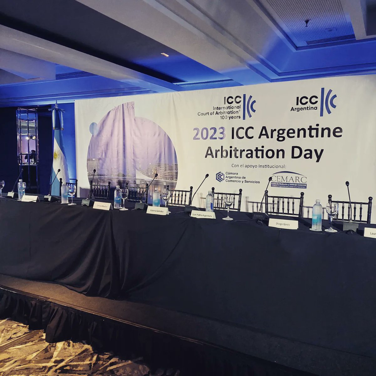 2023 ICC Argentine Arbitration Day 
@HotelEmperador 
@CACteinforma 
@iccargentina 
@ICC_arbitration