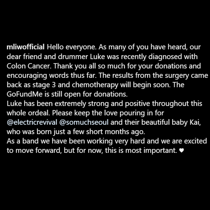 MLIWofficial's tweet photo. An update on Luke
https://t.co/uR1UJlcPAo https://t.co/LAws2otizW