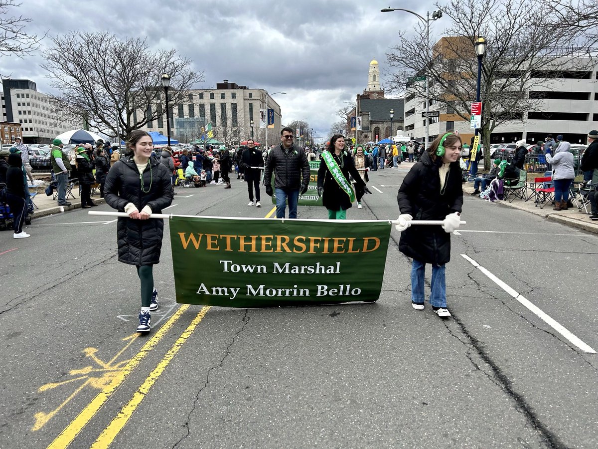 AmyMorrinBello's tweet photo. Busy Saturday- 51st Greater Hartford St. Patrick’s Day Parade and Wethersfield High School’s spring musical, Disney’s The Little Mermaid. https://t.co/dQjBArFjrh