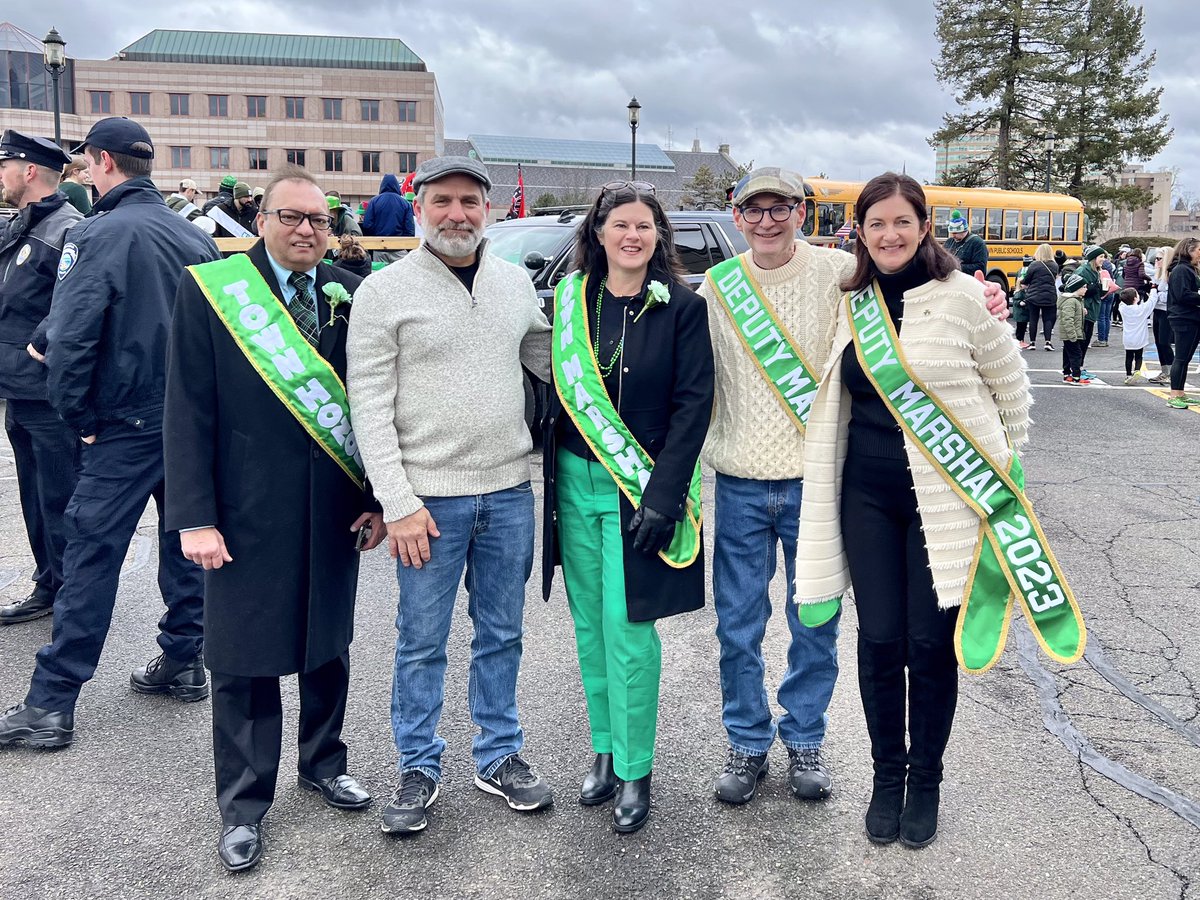 AmyMorrinBello's tweet photo. Busy Saturday- 51st Greater Hartford St. Patrick’s Day Parade and Wethersfield High School’s spring musical, Disney’s The Little Mermaid. https://t.co/dQjBArFjrh