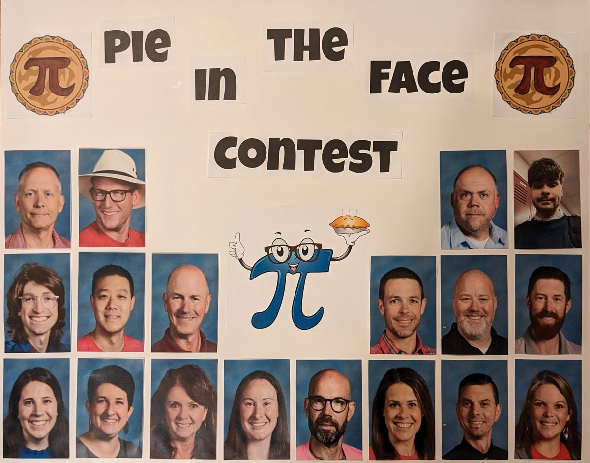 Back for the first time since 2019, the <a href="/VHHSMath/">VHHS Math</a> Department is excited to bring back the "Pi Day Extravaganza" tomorrow!🥳Ss will visit booths with their "Pi Day Passport", test their Pi trivia, &amp; complete math problems that use the number Pi. #beirrational #celebratepiday 🥧