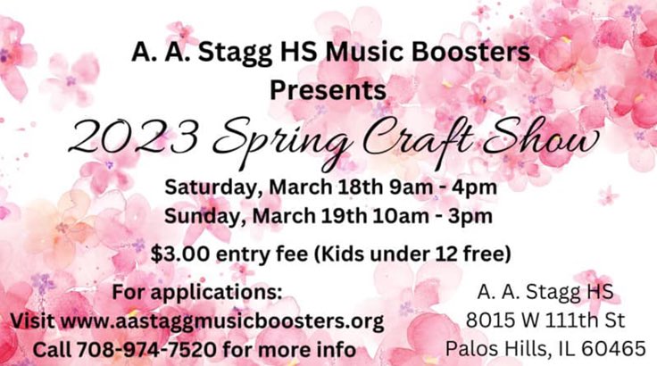 StaggColorGuard's tweet image. Support the @StaggHighSchool band, choir, and guard programs this weekend!
@StaggMusic @StaggChoirs @StaggMarching