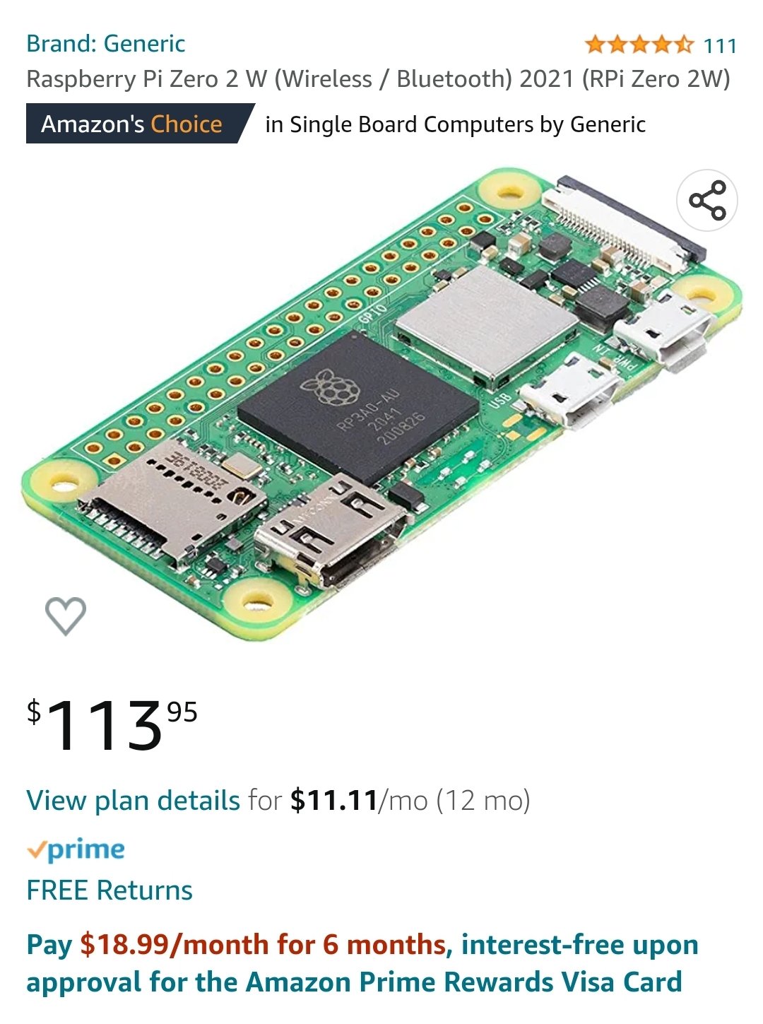 I can't believe my eyes. I bought these for $5 each about 2 years ago. WTH is going on? #RaspberryPi https://t.co/9nBCvjM9Gi