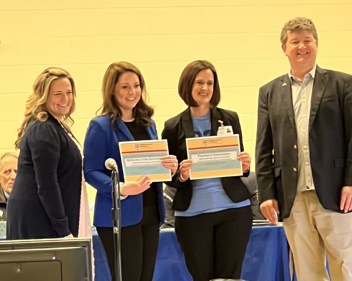 Molly_Capps's tweet photo. Tonight our school board recognized our school as a @SolutionTree PLC Model School. Forever thankful for a team that always works so hard to do what’s best for children. #WeAreMcDeeds #TheBestIsYetToCome #ItsAboutKids #AllMeansALL #GameOn https://t.co/6cUIMuKWgB