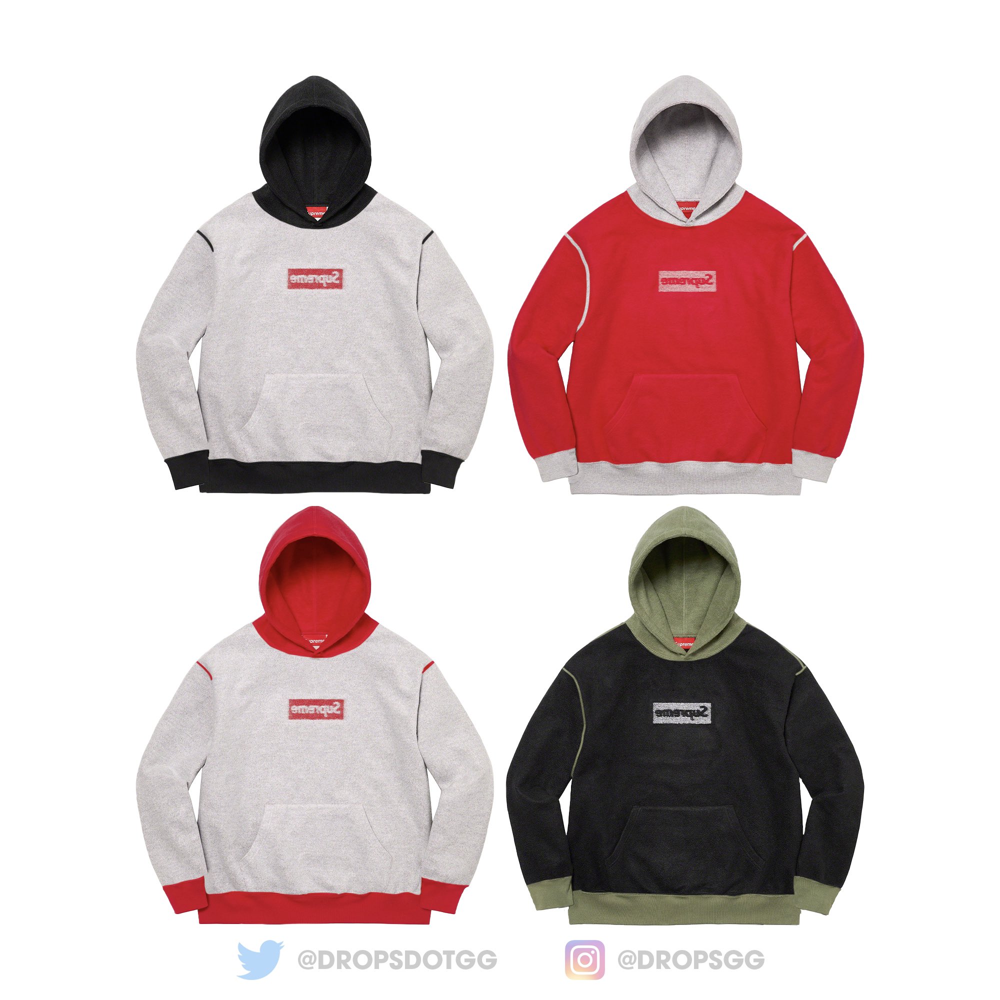 Supreme Inside Out Box Logo Hoodie