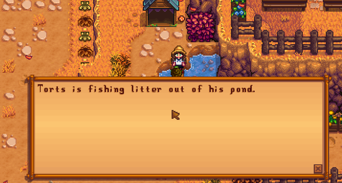 ZelfieVT's tweet photo. when the farm gremlin beats you to dating because you were too busy being friend to turtle. #stardewmodded #stardewexpanded #stardewridgeside https://t.co/FuID4r5UXw