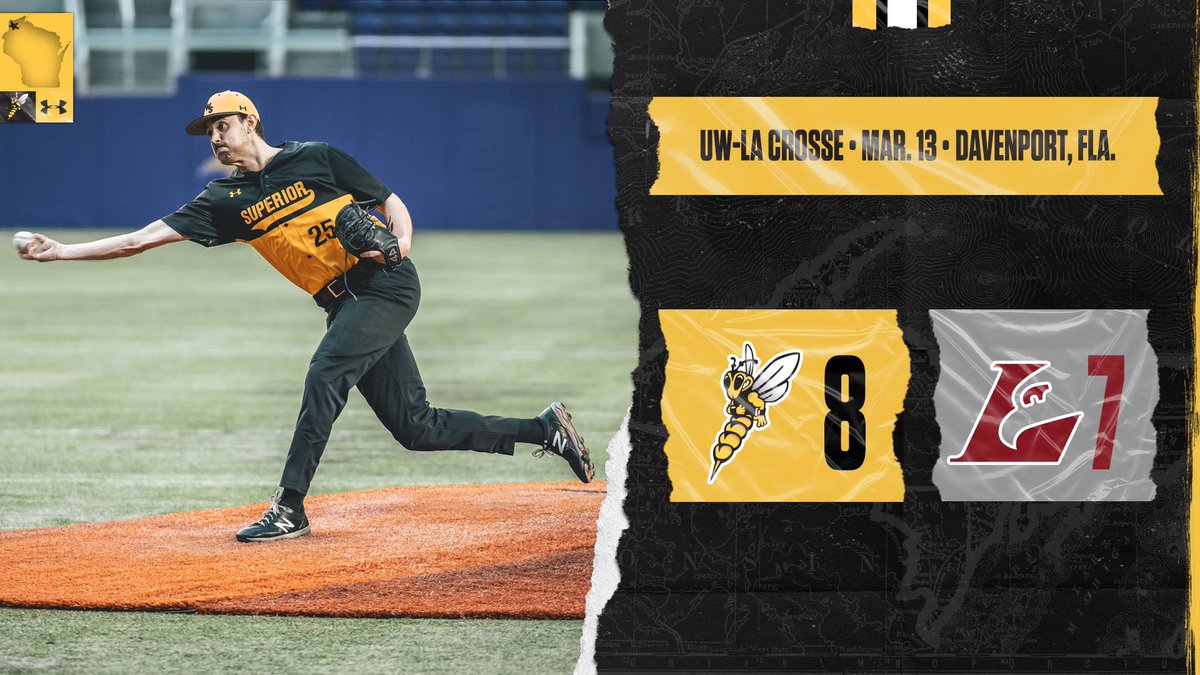 Jackets’ get the win over UW-La Crosse on the second day of the spring break trip! 

#WeAreSuperior