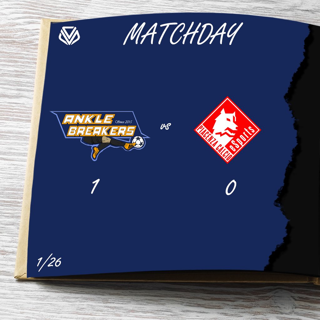 FULLTIME:
vs <a href="/Team_JHZ/">TEAM JHZ</a> <a href="/VPGItaly/">Virtual Pro Gaming Italy 🇮🇹</a> 
vs @PiacenzaEsport <a href="/VPLItaly/">VPL Italy 🇮🇹</a> 

#ABKIsTheWay