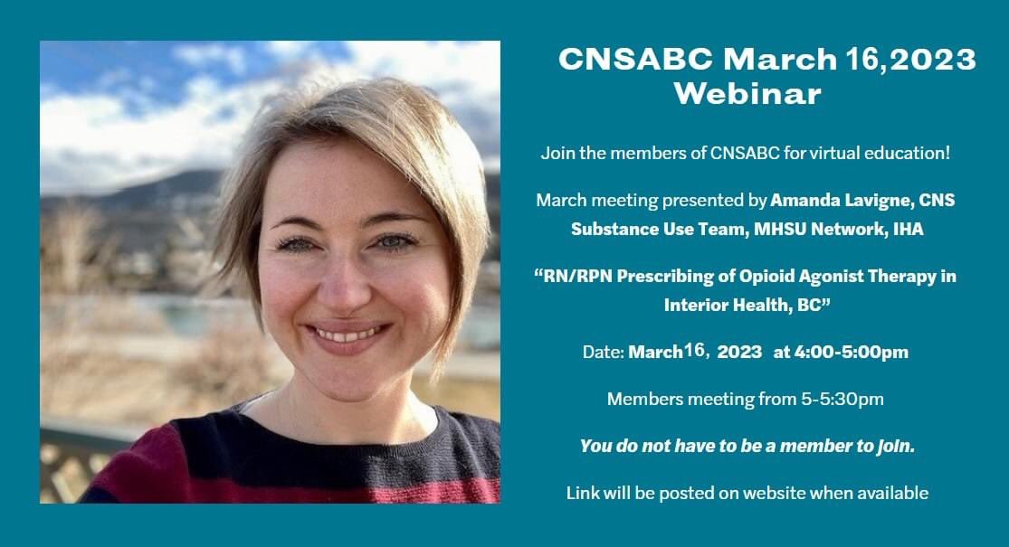 Clinical Nurse Specialists Association of BC tweet media