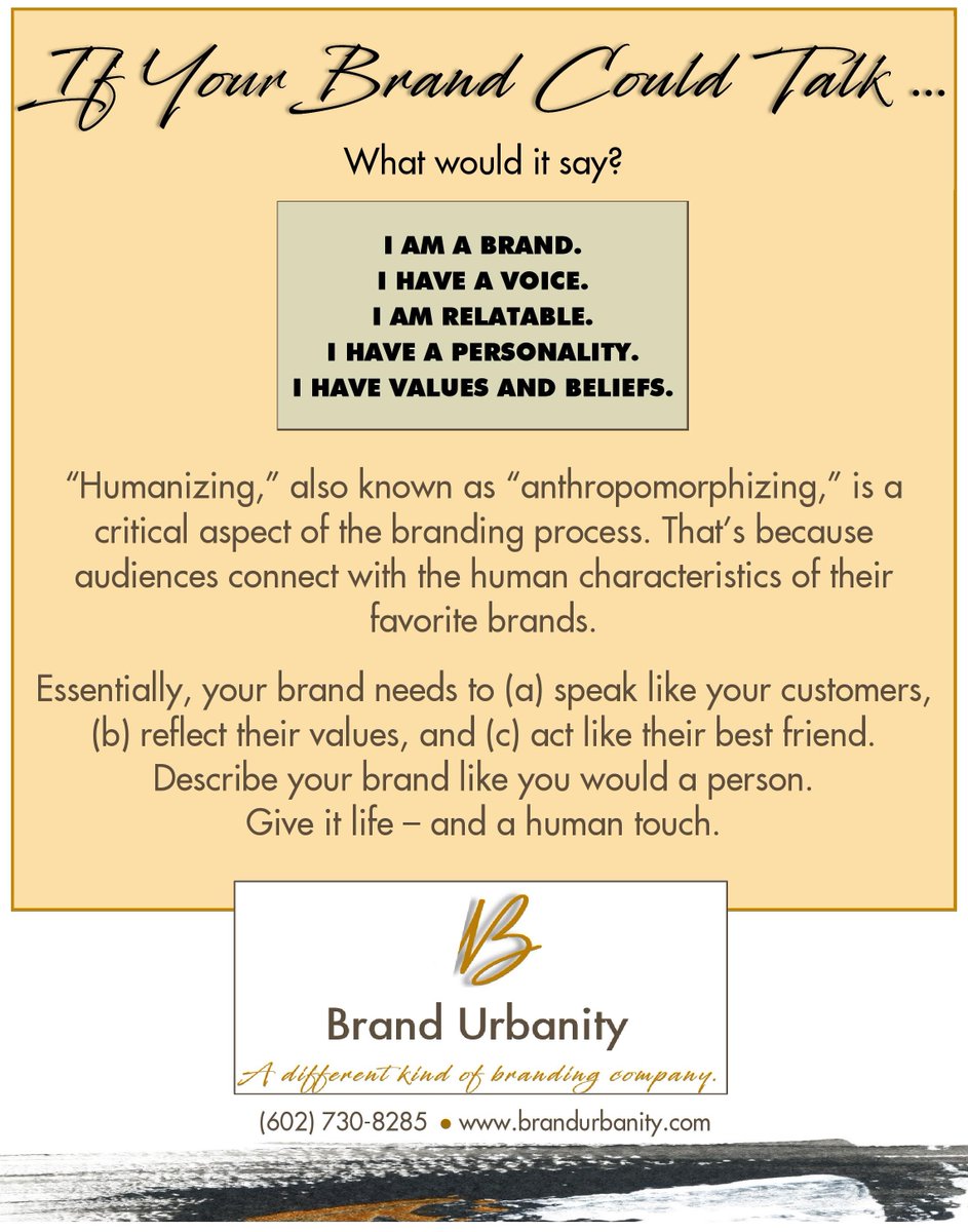 Your brand is alive in the minds of your customers. Give it a personality that speaks to them - and makes them want to engage in a meaningful, long-term relationship.