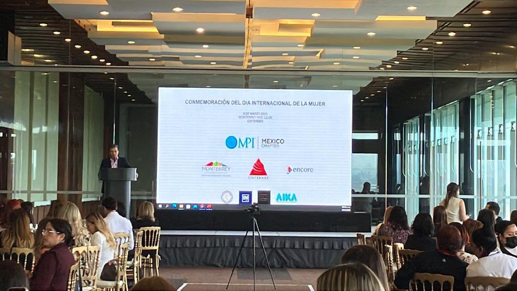 EncoreMex's tweet photo. Formamos parte del desayuno del #DíaInternacionalDeLaMujer, organizado por MPI Mexico que se llevó a cabo en CINTERMEX, Monterrey, Nuevo León 🙌🏼.
Donde conmemoramos la importancia del papel que desempeña la mujer dentro de la #IndustriaDeReuniones
✨.
#EventsThatTransform https://t.co/fZjpfqieRg