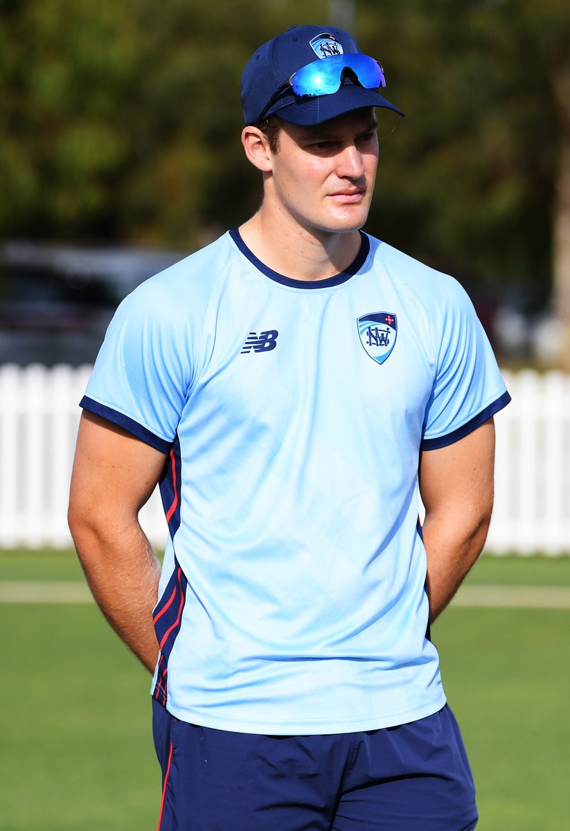 CricketNSWMen's tweet photo. Blake MacDonald will make his Blues debut after receiving Baggy Blue #766💙

Go well, Blake 👏 https://t.co/gmSpL3P6Eh