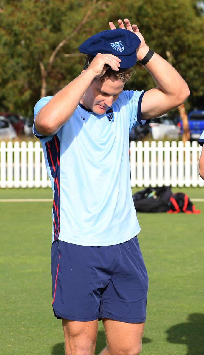 CricketNSWMen's tweet photo. Blake MacDonald will make his Blues debut after receiving Baggy Blue #766💙

Go well, Blake 👏 https://t.co/gmSpL3P6Eh