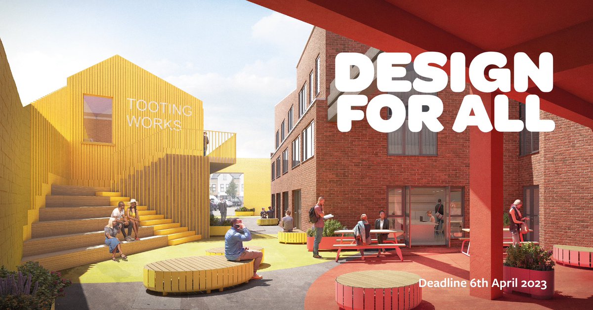 Apply now for a DESIGN FOR ALL support programme

Available to charities, community groups and organisations that make positive contributions to their community and want to get their building projects off the ground.
More details at:
designforall.uk
