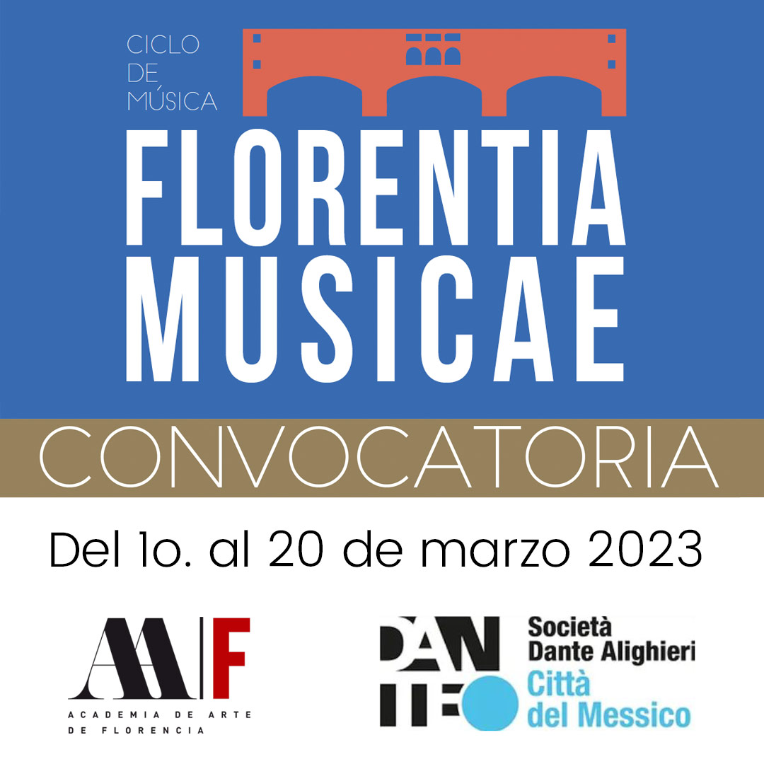 AArteFlorencia's tweet photo. Participa en la 2a. CONVOCATORIA  CICLO DE MÚSICA #FlorentiaMusicae

Conoce la convocatoria en el siguiente enlace:  https://t.co/dctW66hclT  en donde podrás completar tu Ficha de Inscripción, la cual estará disponible hasta el 20 de marzo 2023.

A cambio de la participación de https://t.co/AZXYfd45rD