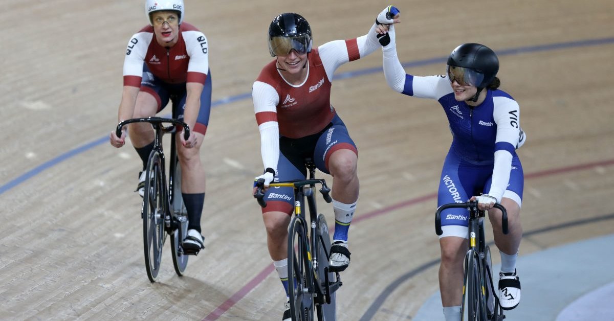 StageTravel's tweet photo. AusCycling Track National Championships return to Brisbane's Anna Meares Velodrome, March 15 - 19, 2023.

Secure your ticket now!
https://t.co/tlYhTjOTY8

#BorntoPerform #AusCycle #SportTravel https://t.co/9wxDDoObJU