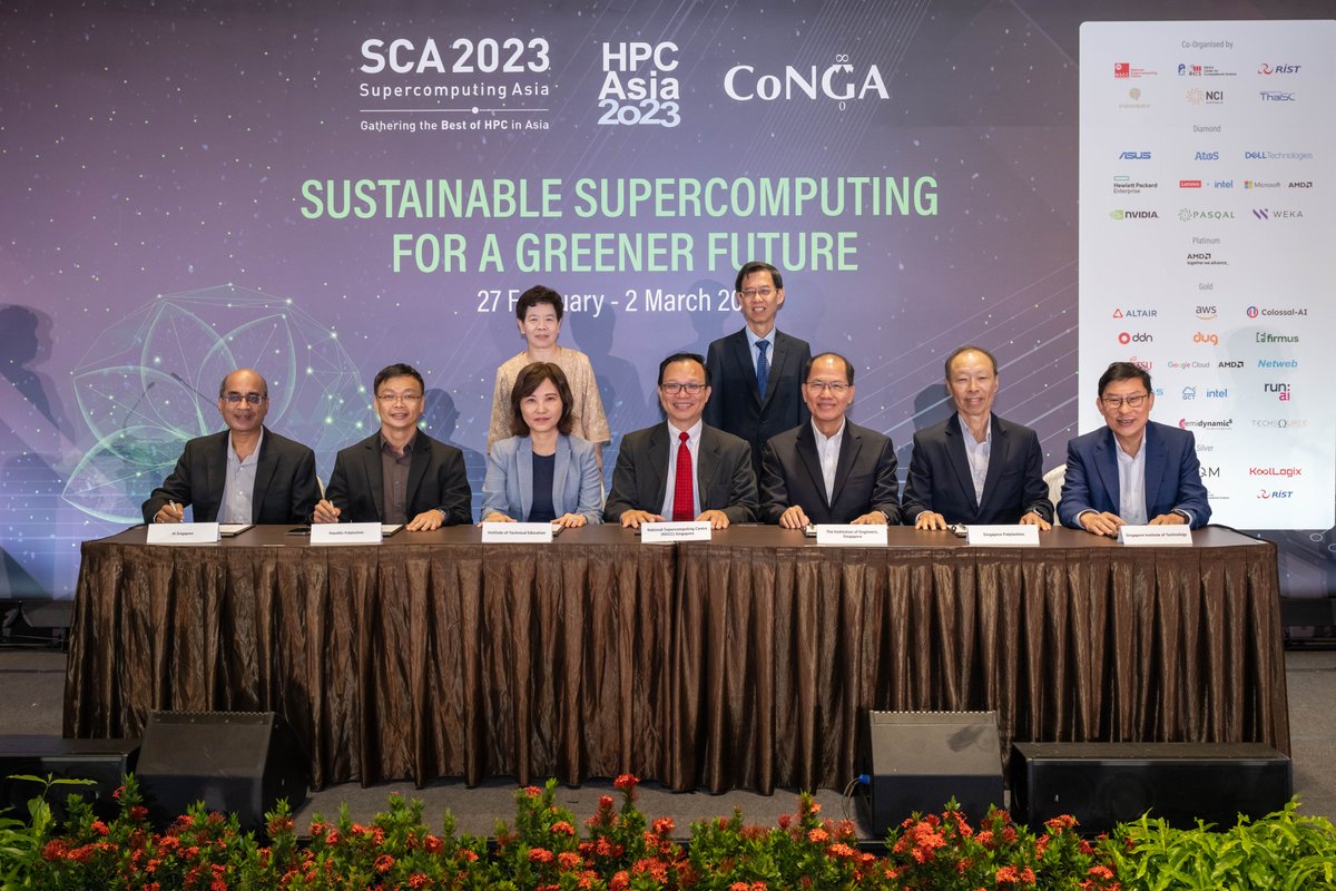 At the recent Supercomputing Asia 2023 event, AISG signed an MOU with Republic Polytechnic  to further promote AI literacy and proficiency among students and teachers.