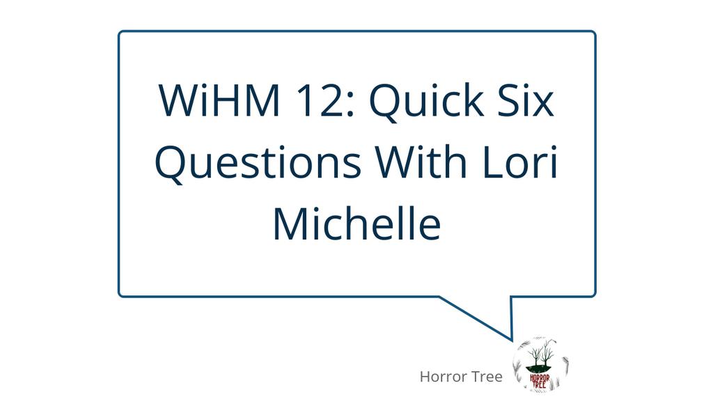 In addition, I am the formatter for several small horror presses, so chances are, you have seen my work

Read the full article: WiHM 12: Quick Six Questions With Lori Michelle
▸ lttr.ai/9PBR

#amwriting #WIHM #HorrorTree