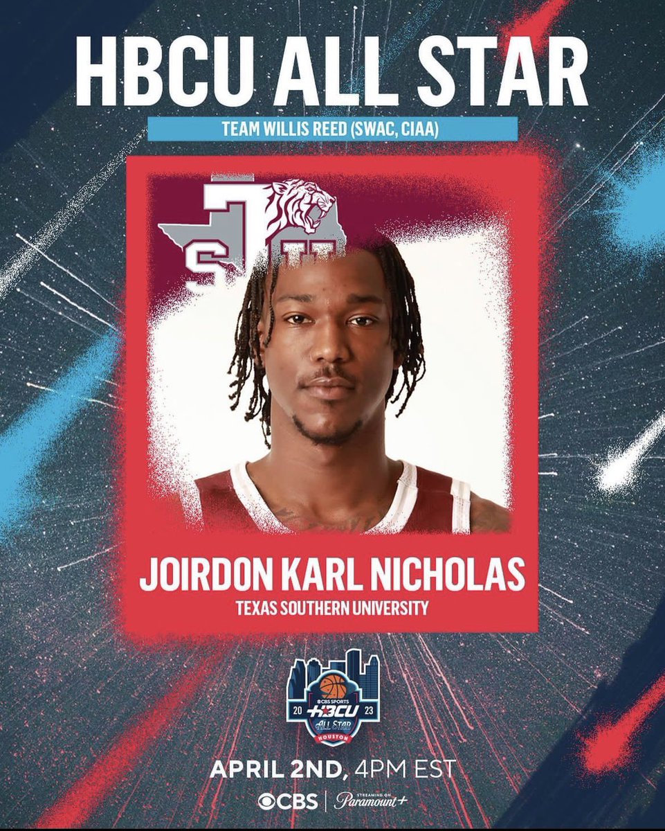 TSUMensHoops's tweet photo. Congratulations to our very own, John Walker III and Karl Nicholas, on being selected to the HBCU All-Star game. 

#BeLegendary #GoTigers #TSUProud | @TXSOTigers @TexasSouthern @HBCUAllStarGame https://t.co/8NcuMAEpSU
