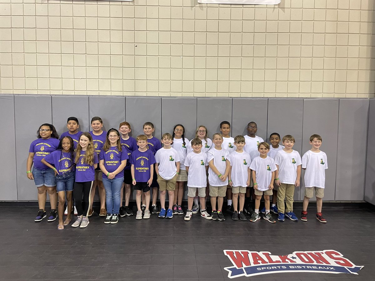 Great job to our DSE Robotics Teams!