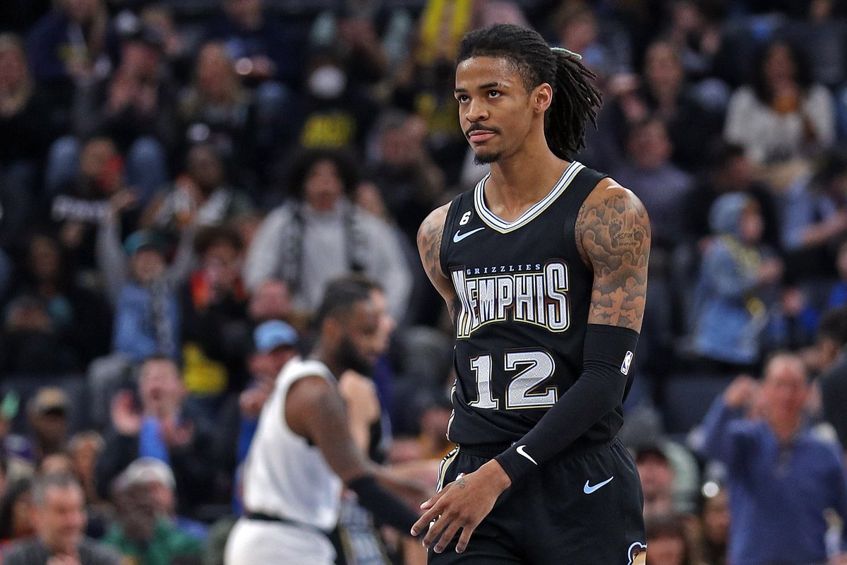 RobBuchananNBA's tweet photo. BREAKING: Ja Morant have been waived by the Memphis Grizzlies, per @wojespn and @BallsackSports. https://t.co/X1gYQEWsOm