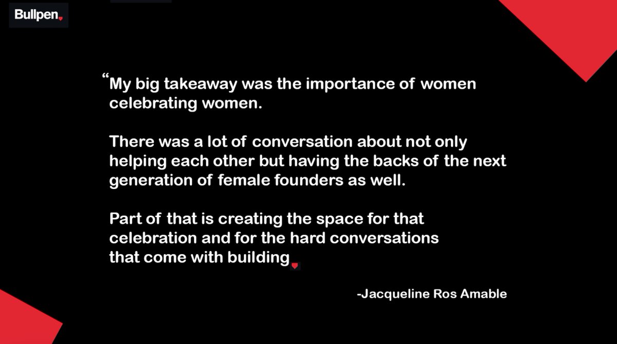 Being a part of #SXSW’s mentorship program and our #FloatingWithFounders event allowed us to connect with founders and offer a safe space for community during a tumultuous moment.

One takeaway? Women celebrating women in a male-dominated industry isn't nice–it's necessary.