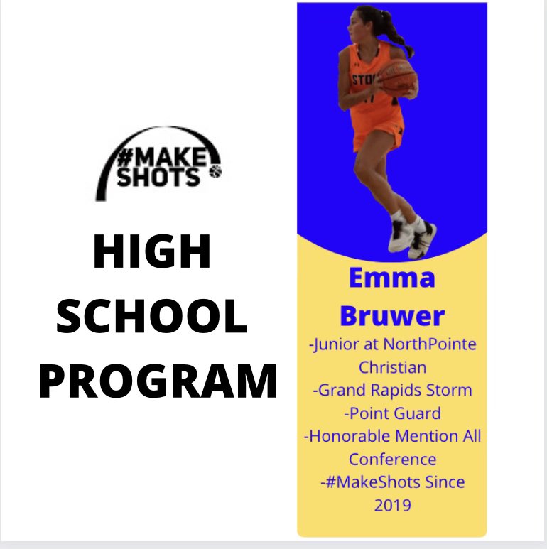 secorsig's tweet image. Great season for @NPCGirlsbball @grstormbb Junior PG @BruwerEmma!

She was All-Conference, averaging 16 pts, 8 rebs, 3 assists, 3 stls. Emma is a career 78% FT shooter and doubled her 3-point makes from last season. She increased her FG, 3-pt and EFG% from last yr #MakeShots30