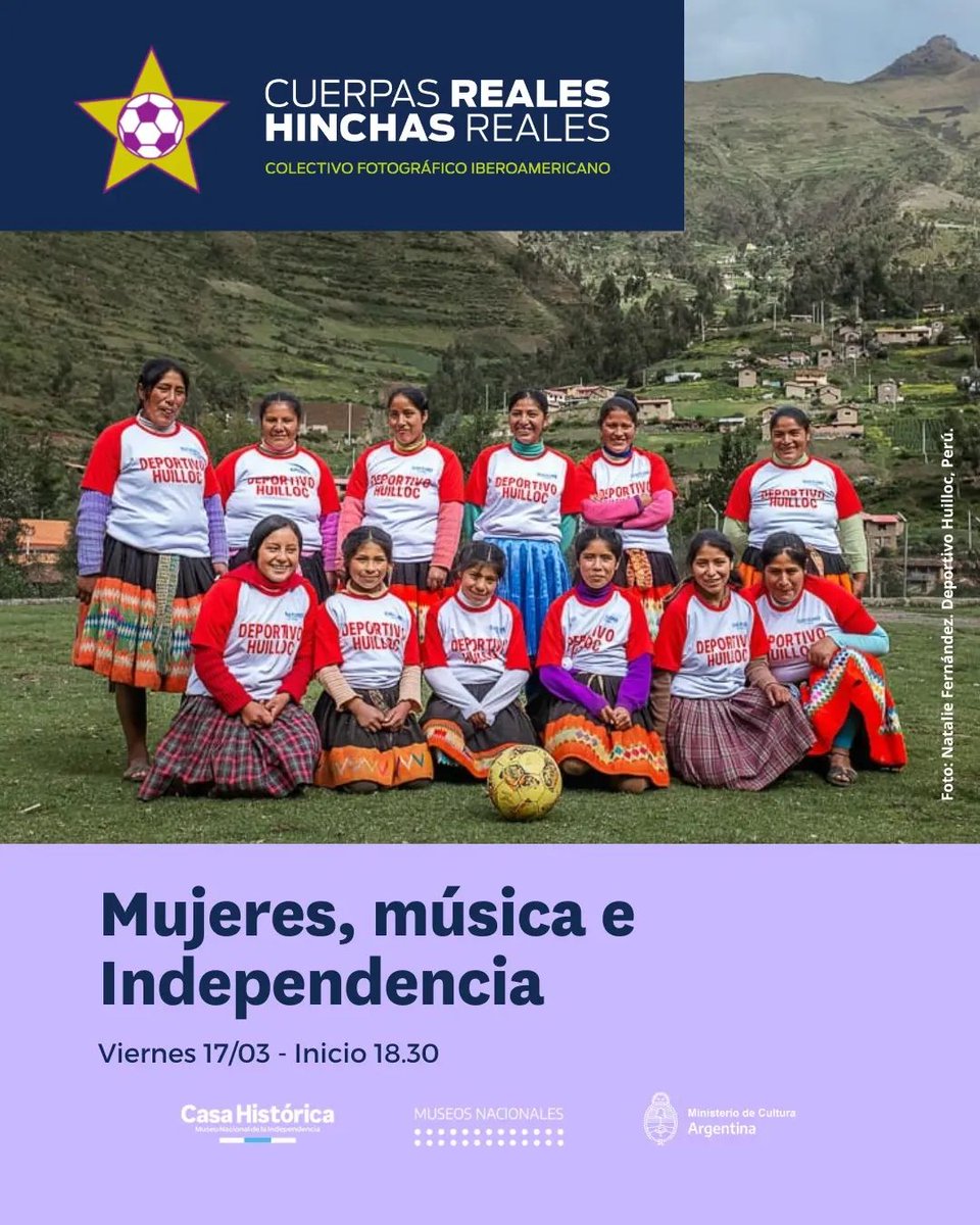 #CuerpasDeGira 🇦🇷 📢 ¡Con muchísima emoción anunciamos que Cuerpas entra a la Casa Histórica de la Independencia!

Viernes 17/3 / Inicio 18.30 horas
Casa Histórica de la Independencia.
Tucumán, Argentina.
Entrada libre y gratuita.

¡Sean bienvenidos/as!