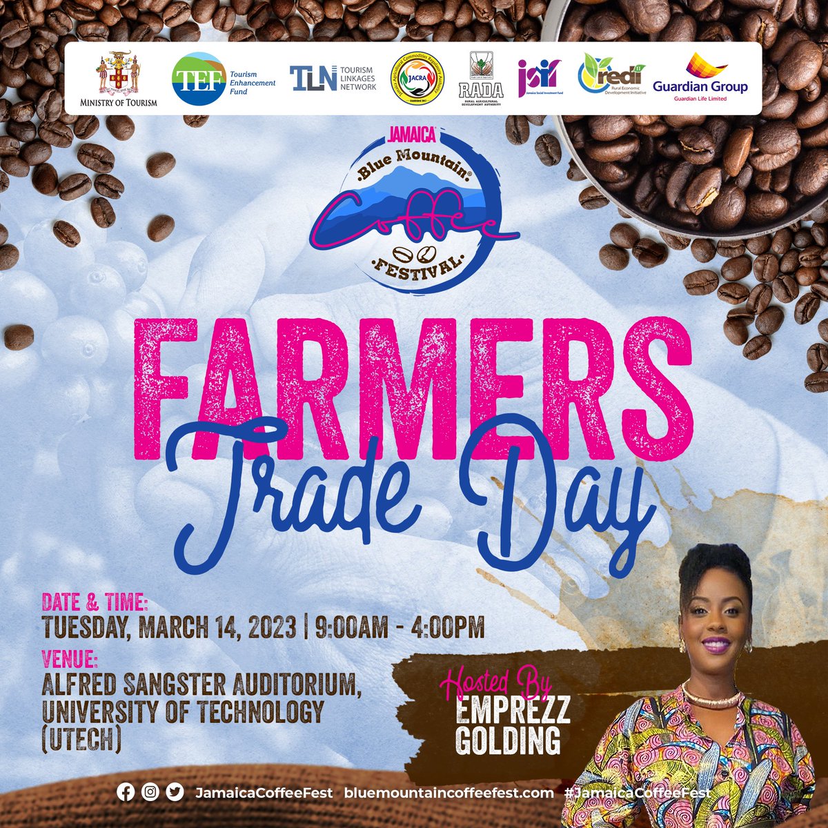 JSIFJA's tweet photo. Come check out the JSIF booth at FARMERS trade day. We will tell you all you need to know about our REDI II Projectt.
See you there
#JSIFJA
#allthingscoffeeโ๏ธ
#investinginagriculture๐ฅฆ๐ฝ๐ฅ๐ฅ https://t.co/g2z5ZtsN58