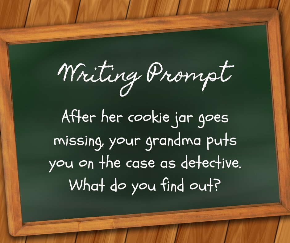 Home2Teach's tweet photo. Follow the trail of cookie crumbs to solve this mystery...🍪 #writingprompt https://t.co/EyzL5d7cZ4