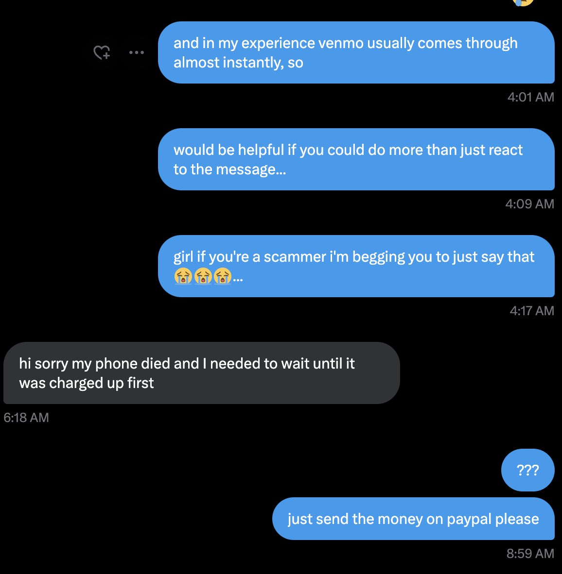 kaifessionGOs's tweet photo. scammer alert ‼️ 

twt @ / full name - aiyanacrump
email - ryanasryan@yahoo

asked for og email conf ss and a screen recording of tix, originally asked to transfer/pay one ticket at a time concurrently, then said she was doing it all at once

still has NOT paid my friend https://t.co/HcAqqGssDI